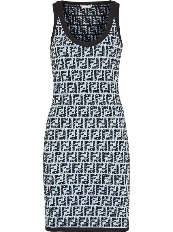 Fendi Dress Logo Outlet, 52% OFF 