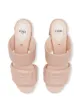 Fendi FF embossed mule sandals
