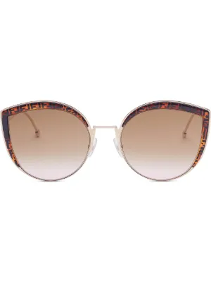 F is Fendi cat-eye frame sunglasses by Fendi, available on farfetch.com for $380 Jennifer Lopez Sunglasses SIMILAR PRODUCT