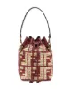 Изображение 1 из Fendi соломенная мини-сумка Mon Tresor