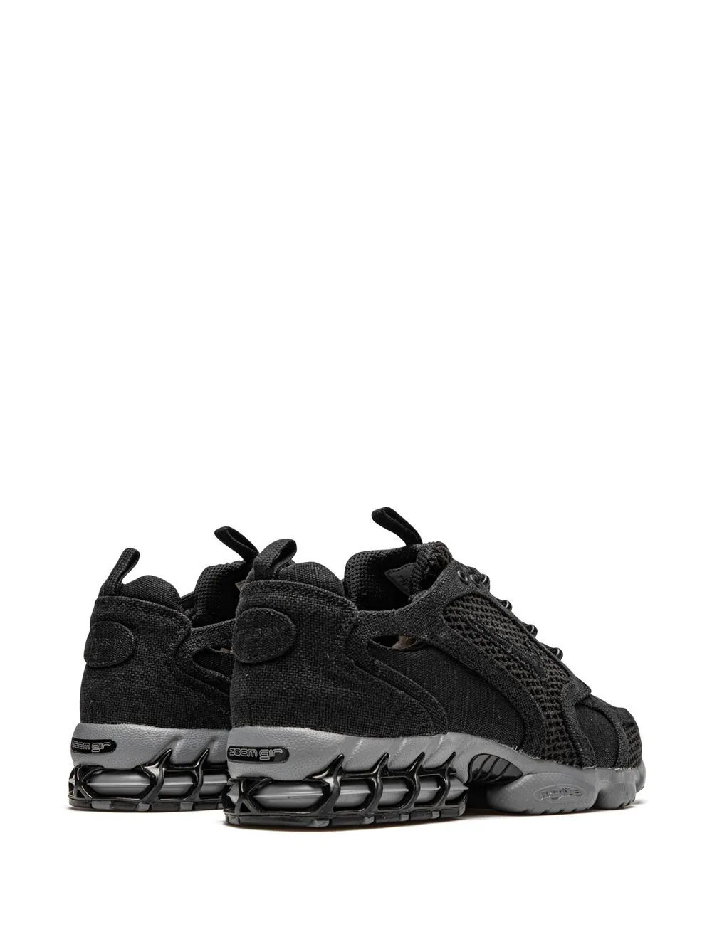 Nike x Stüssy Air Zoom Spiridon Caged Black Sneakers - Farfetch