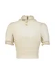 Imagen 2 de Fendi blusa con volantes en el cuello