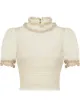 Imagen 1 de Fendi blusa con volantes en el cuello