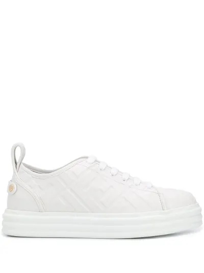 fendi embossed sneakers