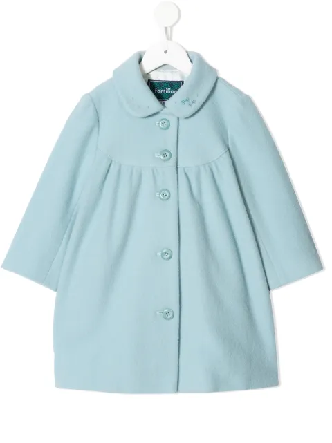 familiar single-breasted coat