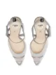 Fendi Colibrì sheer-panelling pumps