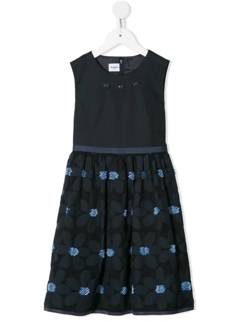 familiar sleeveless floral dress