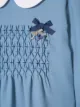 Familiar smock panel dress