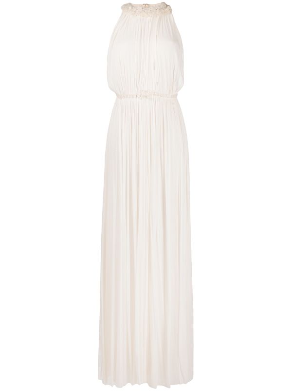 drape maxi dress