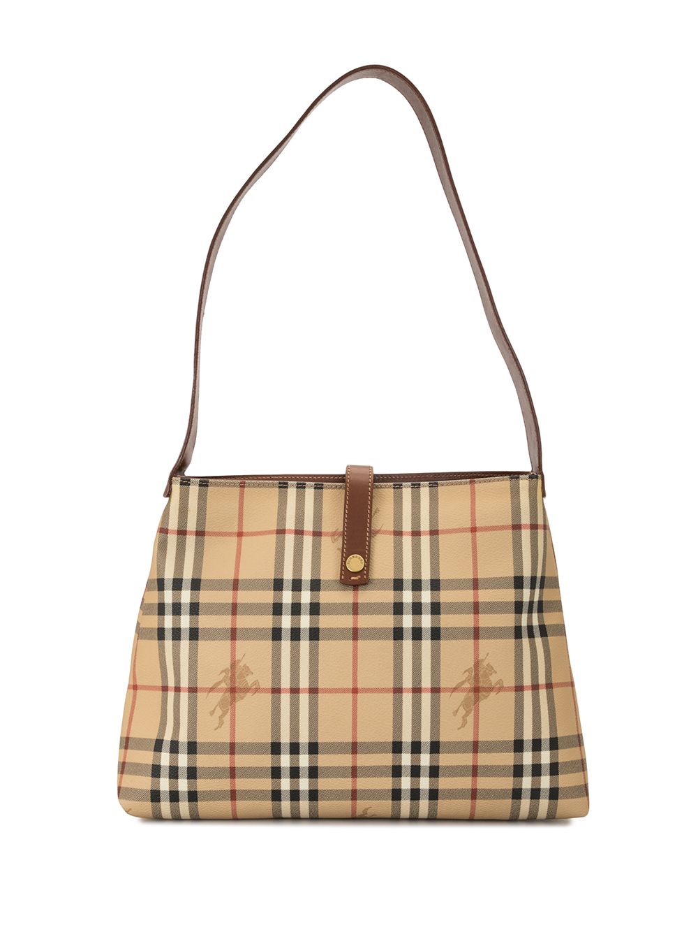 фото Burberry pre-owned сумка-тоут в клетку horseferry check