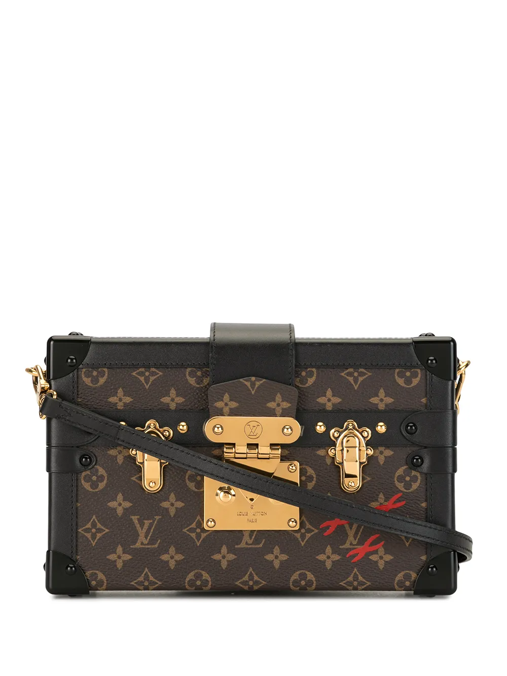 Image 1 of Louis Vuitton 2017 pre-owned petite Malle clutch