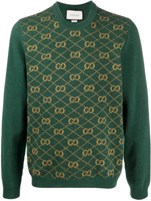 Gucci GG jacquard wool jumper
