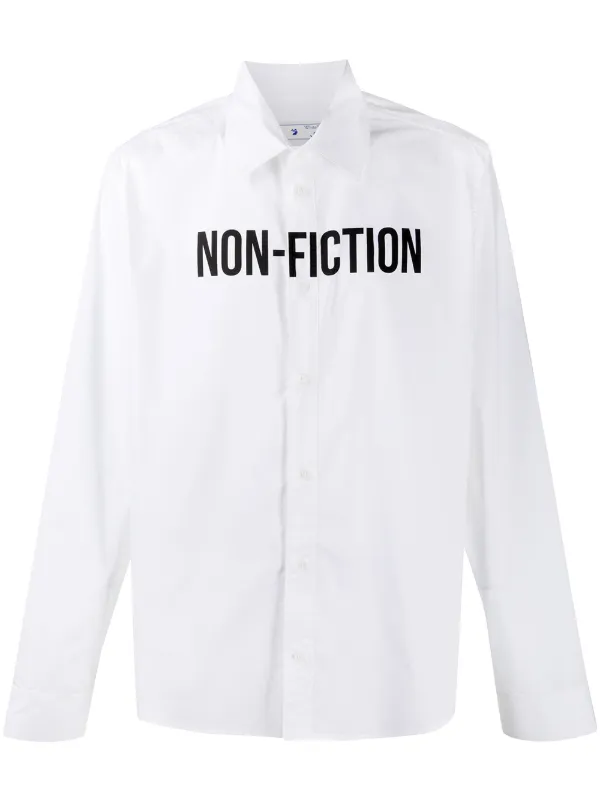 off white shirt farfetch