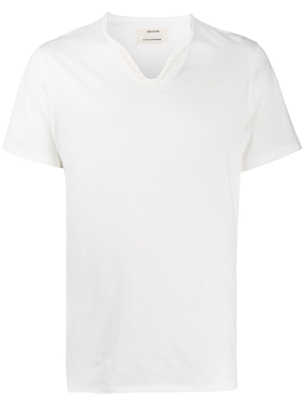 Zadig&Voltaire Monastir Henley-neck T-shirt