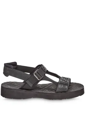 fendi leather slides