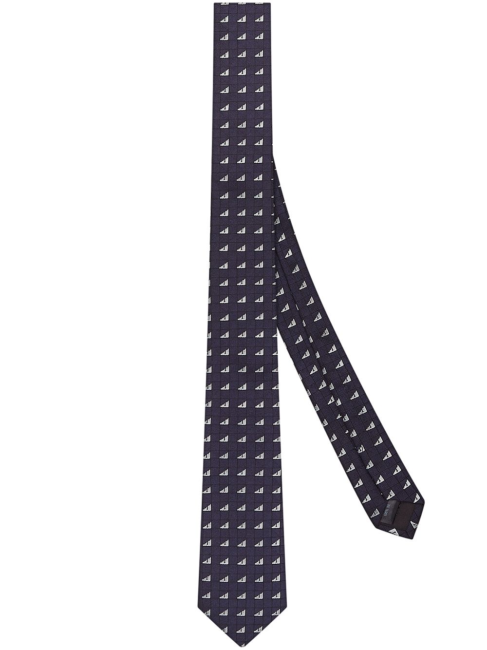 фото Fendi жаккардовый галстук с узором bag bugs