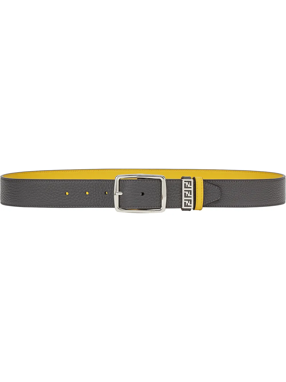 reversible cut-out FF motif belt