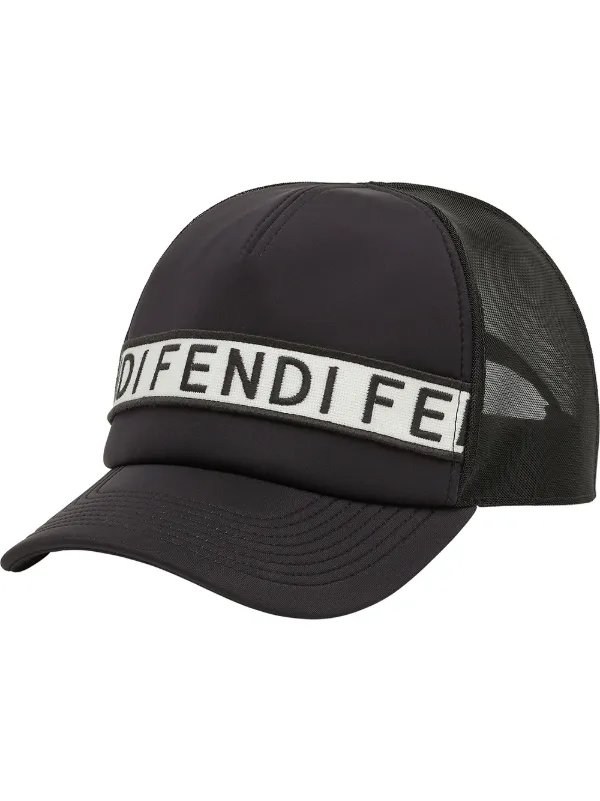 fendi logo cap