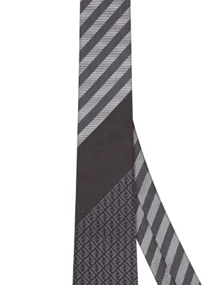 fendi silk tie