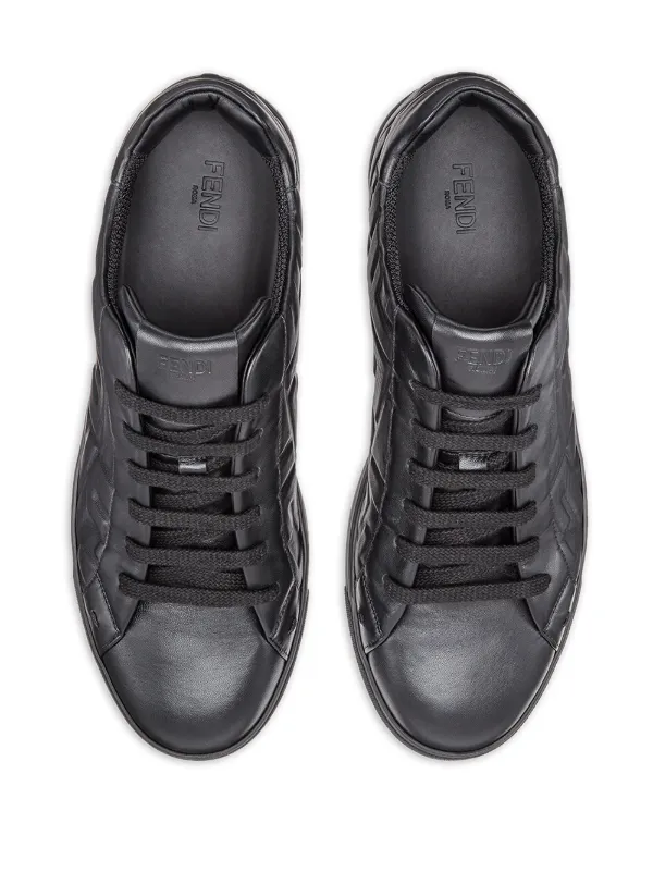 fendi embossed sneakers