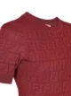 Fendi FF intarsia knitted dress