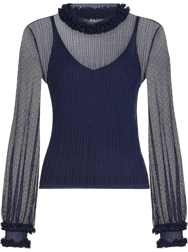 fendi knitted top