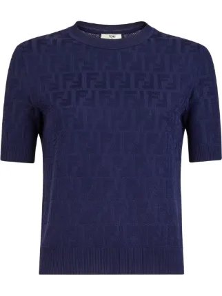 blue fendi top
