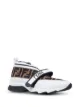 Image 2 of Fendi monogram-embellished low-top sneakers