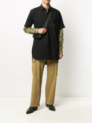 printed oversized shirt展示图