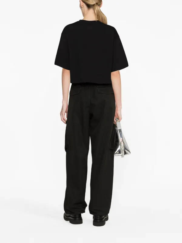 送料関税込み☆BALMAIN ロゴ クロップドTシャツ Balmain ロゴ クロップド Tシャツ 通販 - FARFETCH