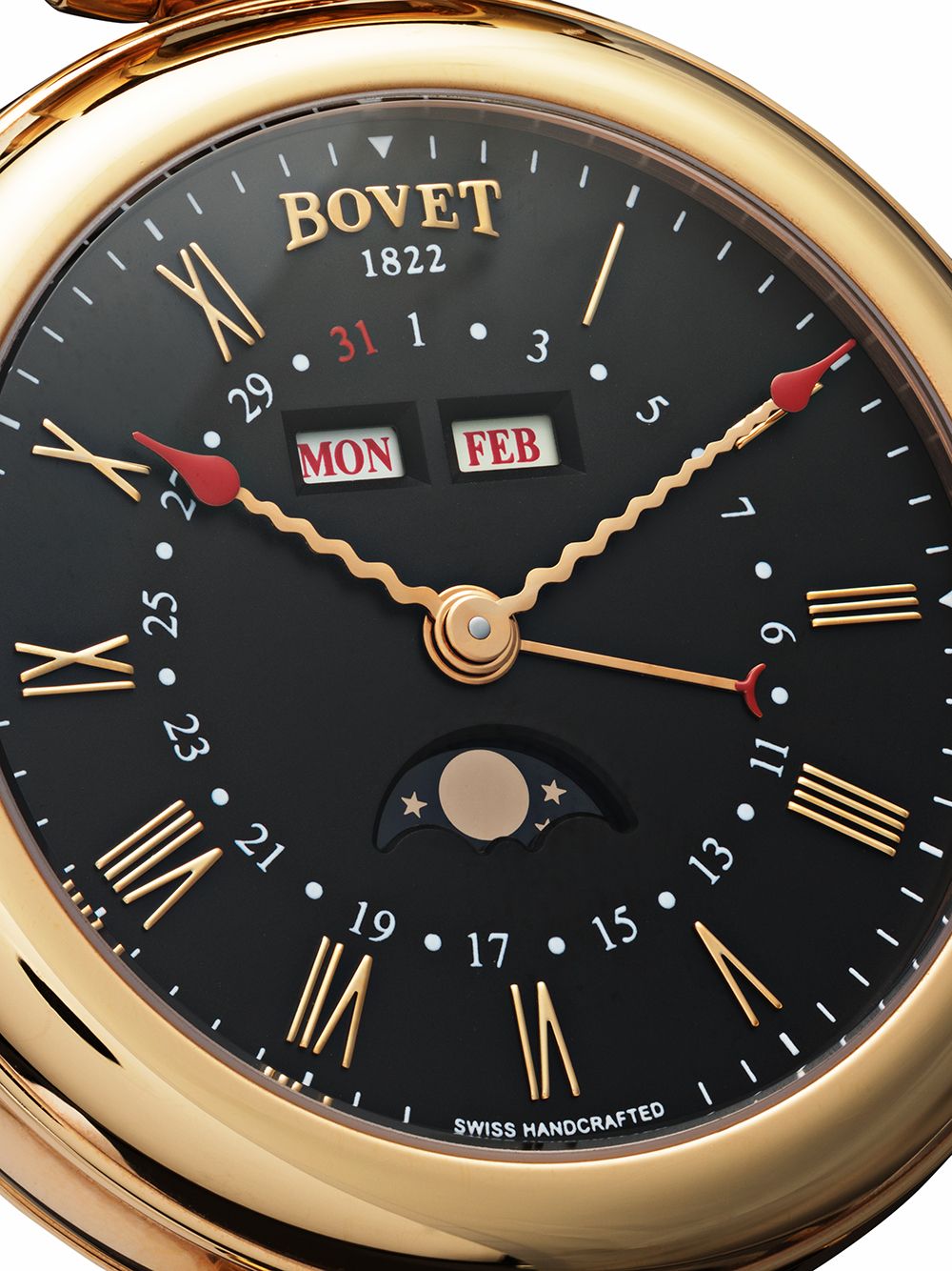 фото Bovet наручные часы fleurier triple date amadeo 42 мм