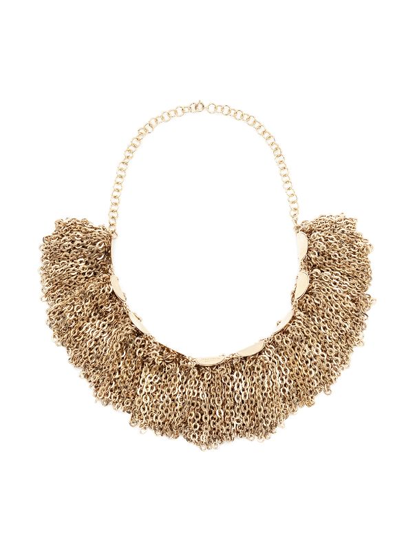 chunky chain gold necklace