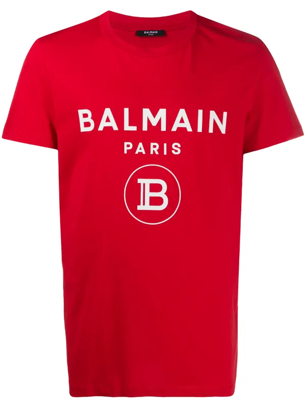 farfetch balmain t shirt