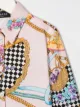 Young Versace TEEN baroque fan-print shirt