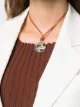 Image 2 of Hermès pre-owned circle pendant necklace