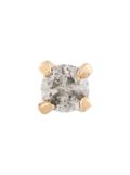 E.M. diamond stud earring - Gold