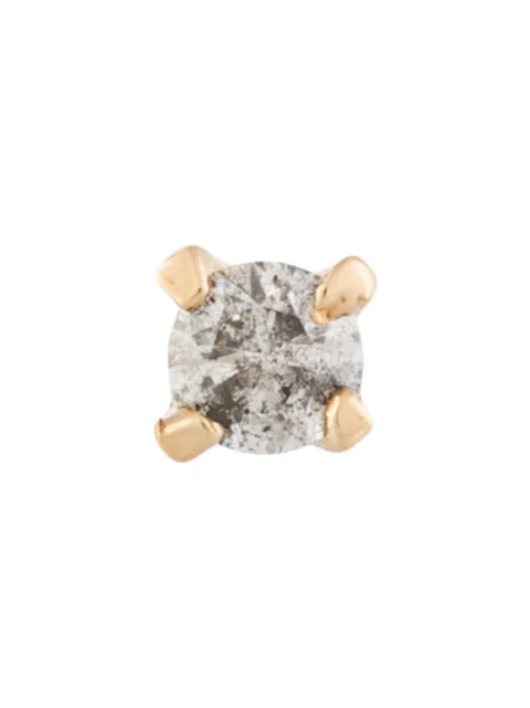 E.M. diamond stud earring
