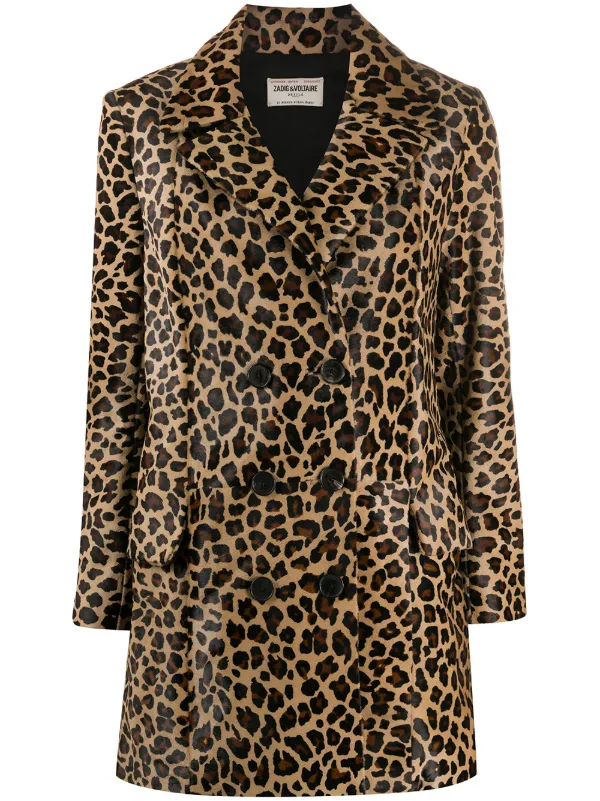 Leopard print blazer next Clearance