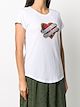 Zadig&Voltaire T-Shirt mit Strass-Logo