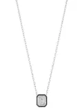 Boucheron 18kt white gold diamond Liseré pendant necklace - Silver