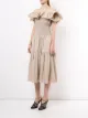 Self-Portrait off-shoulder ruffle-detail dress