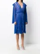 Marco De Vincenzo laser-cut pleated midi dress
