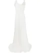 Image 1 of Alberta Ferretti sheer panel floor-length gown