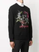 Alexander McQueen floral-embroidered sweatshirt