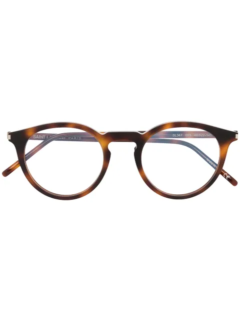 Saint Laurent Eyewear 347 round-frame glasses