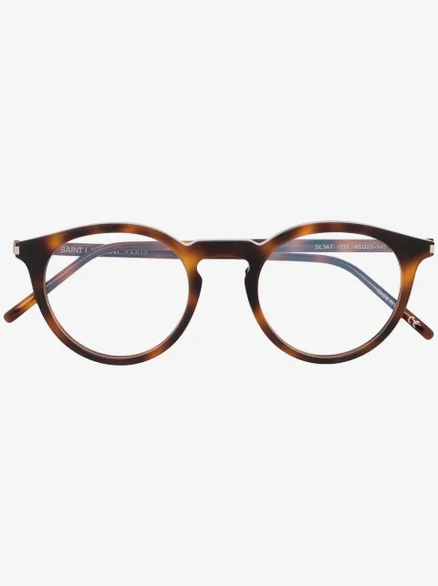 Saint Laurent Eyewear 347 round-frame glasses
