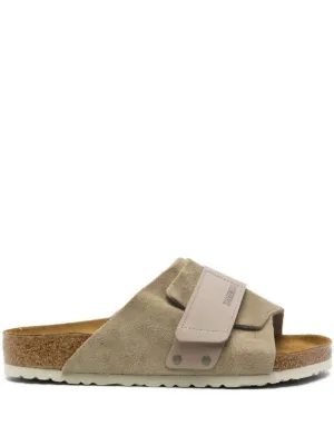 Birkenstock Sandália Kyoto Com Tiras Fixadoras | Neutro | FARFETCH BR