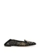 Alexander McQueen stud embellished square toe slippers