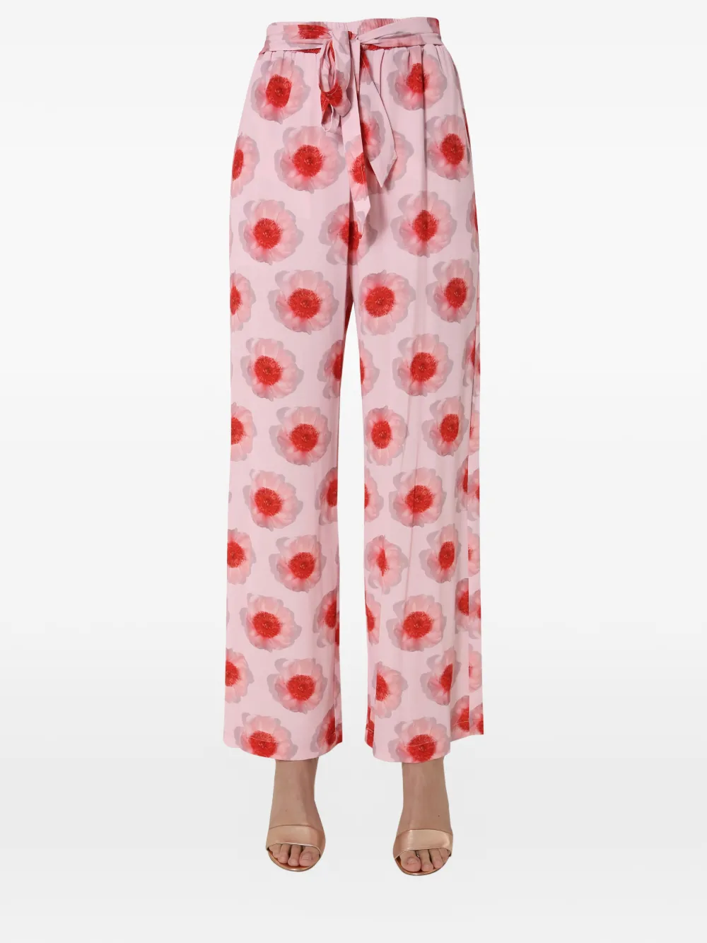 Baum Und Pferdgarten floral tie trousers - Rosa
