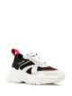 Image 2 of Zadig&Voltaire colour-block lace-up trainers